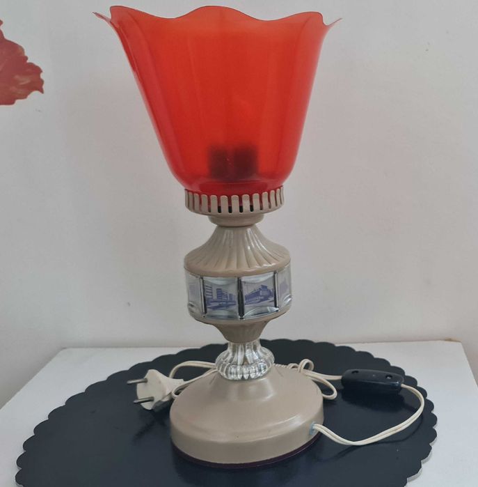 Ретро настолна лампа Градски Забележителности СССР