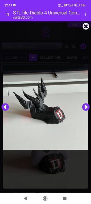 3D  стойки за джойстик