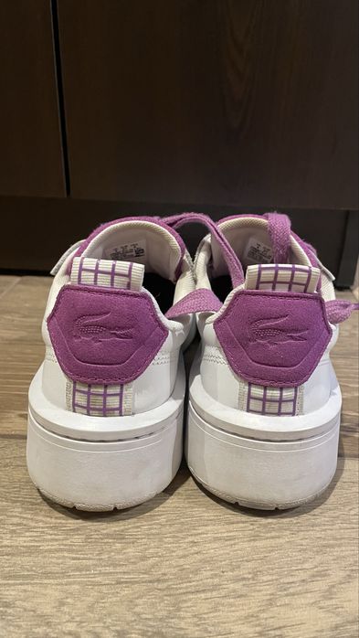 Лилави кецове Lacoste