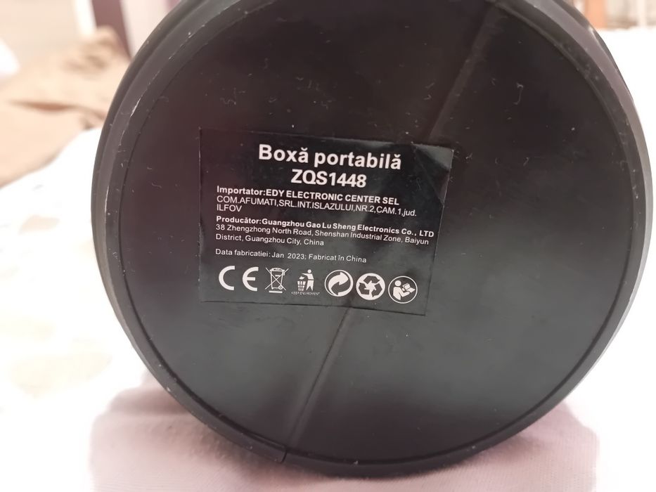 Boxă portabilă Sing-e cu lumini