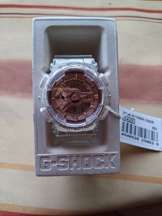 Casio G-SHOCK Transparent Dame nou