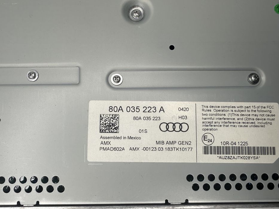 Усилвател AUDI Q5 SQ5 80A035223A