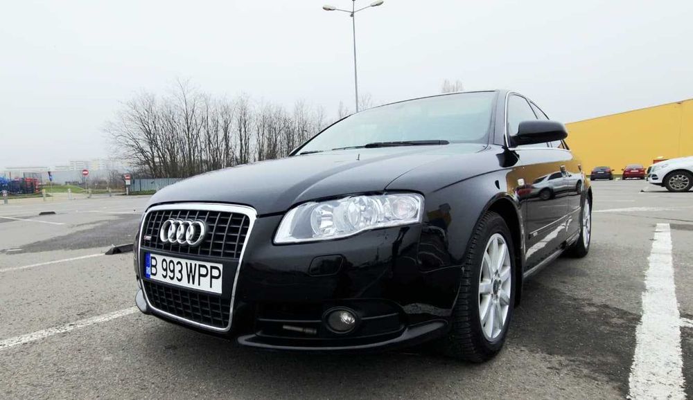Audi A4 B7, echipare S line, an fabricație 2008