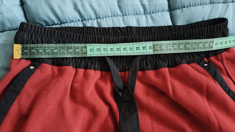 Pantaloni cargo S Madebysociety burgundy