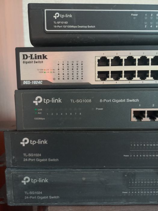 ТТР-Link24 порт и 12 порт