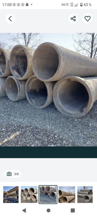 Tuburi de beton armate de beton