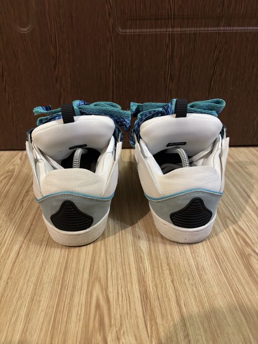 Lanvin Curb White Blue