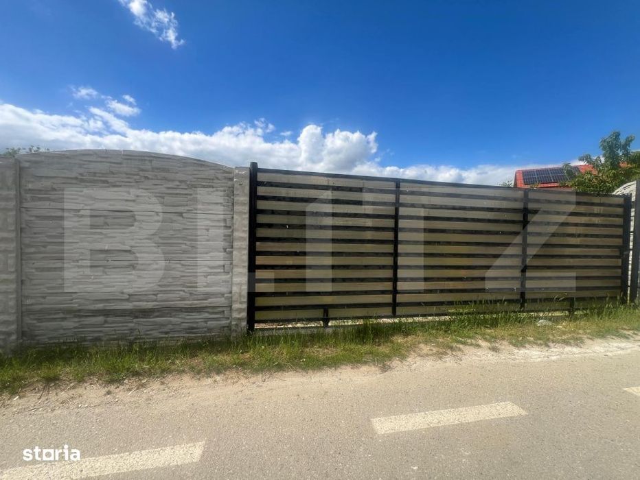 Teren intravilan, 1231 mp, dubla deschidere, zona Preajba