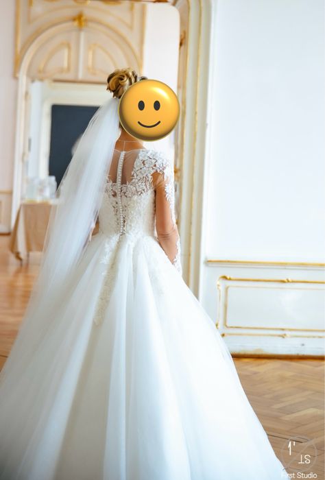 Vând rochie de mireasă, tip prințesă