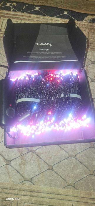 Twinkly 600 LED RGB Smart – instalație craciun premium control din telefon, WiFi. Noua