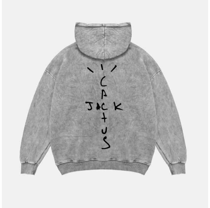 Сиво худи cactus jack L/XL