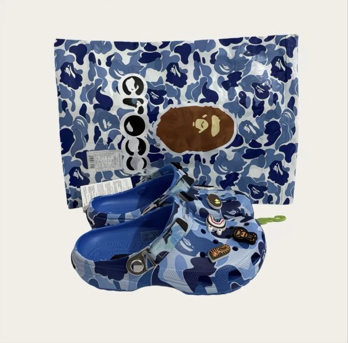 Crocs Bape новые