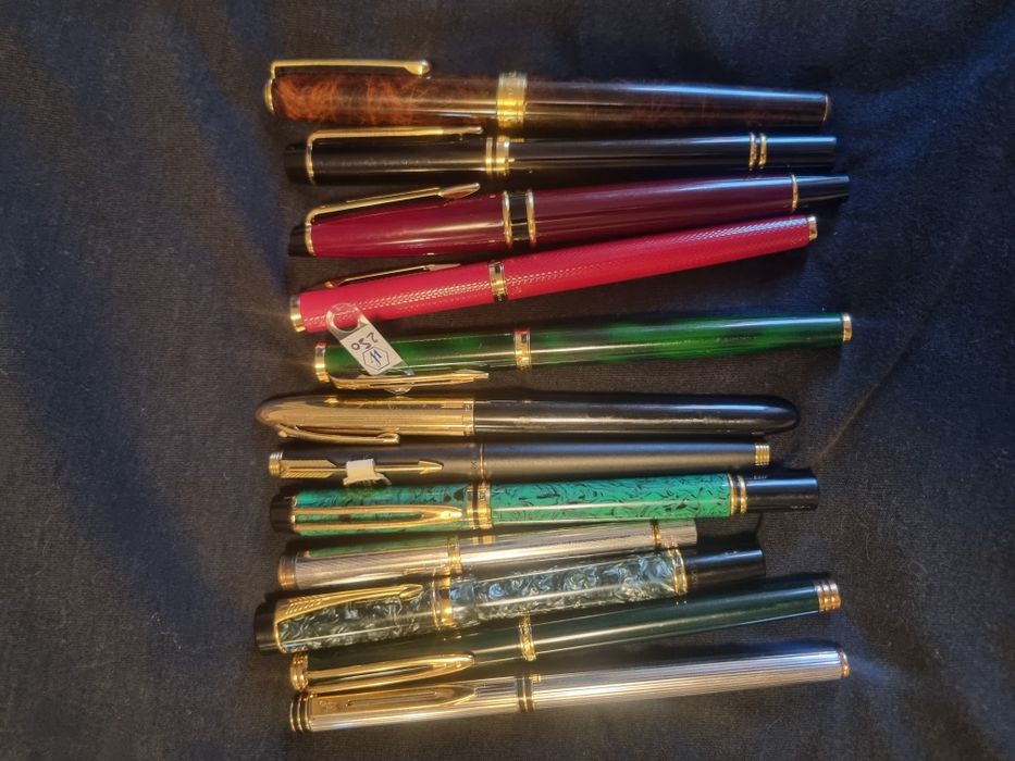 Stilouri cu penita de aur 18k,Parker,Diplomat,Waterman..vintige.
