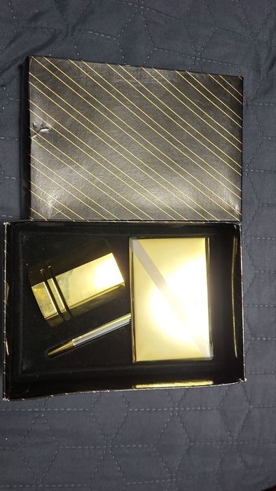 Set pix cadou suflat aur