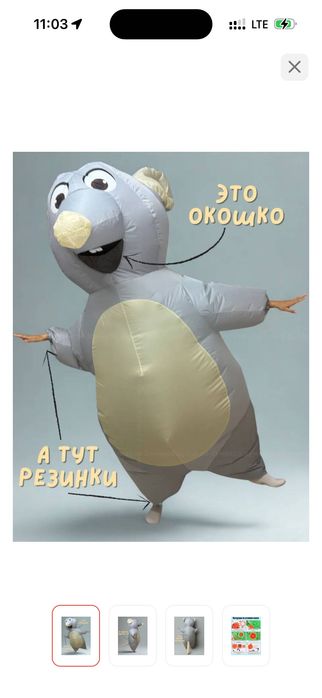 Костюм карнавальный 2 шт