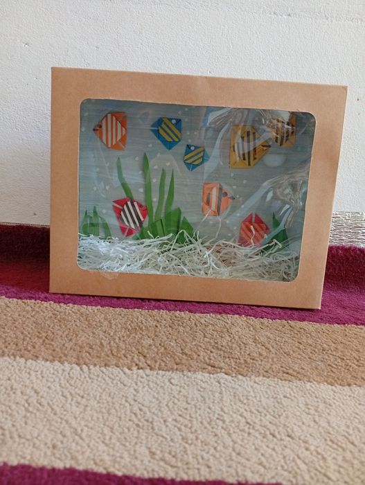 Televizorda akuarium