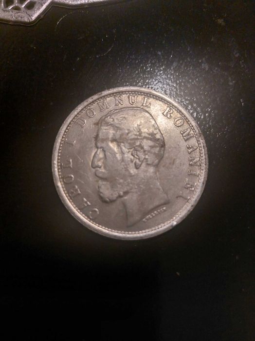 Moneda carol domnul romaniei anul 1880 moneda
