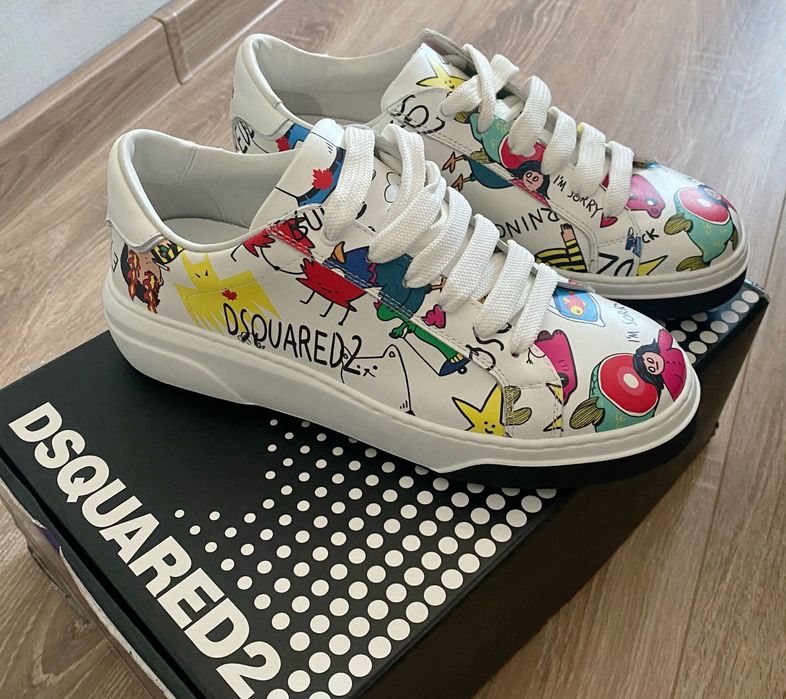 DSQUARED2  graphic sneakers