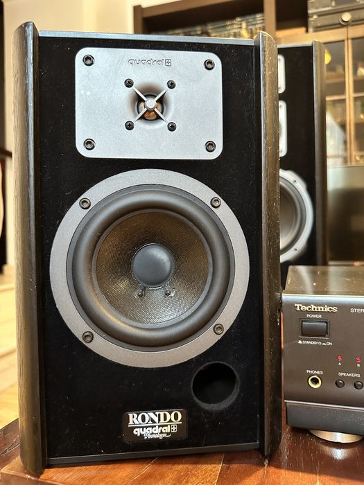 Sistem audio Quadral Tribun mkIV Phonologue + Quadral Rondo Phonologue + Technics SU-A600 MOS classAA