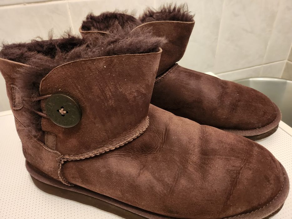 Угги, натуральная замша