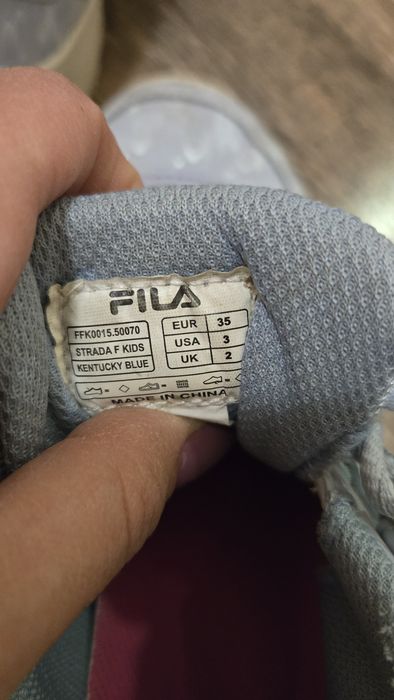 Маратонки Fila 35 номер