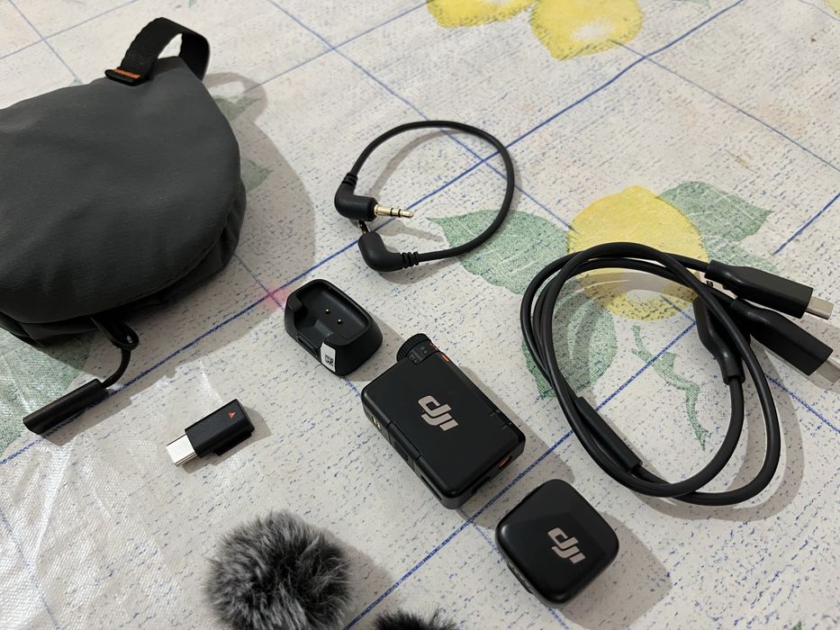 Микрофон DJI Mic Mini 1 TX + 1 RX Type-C черный