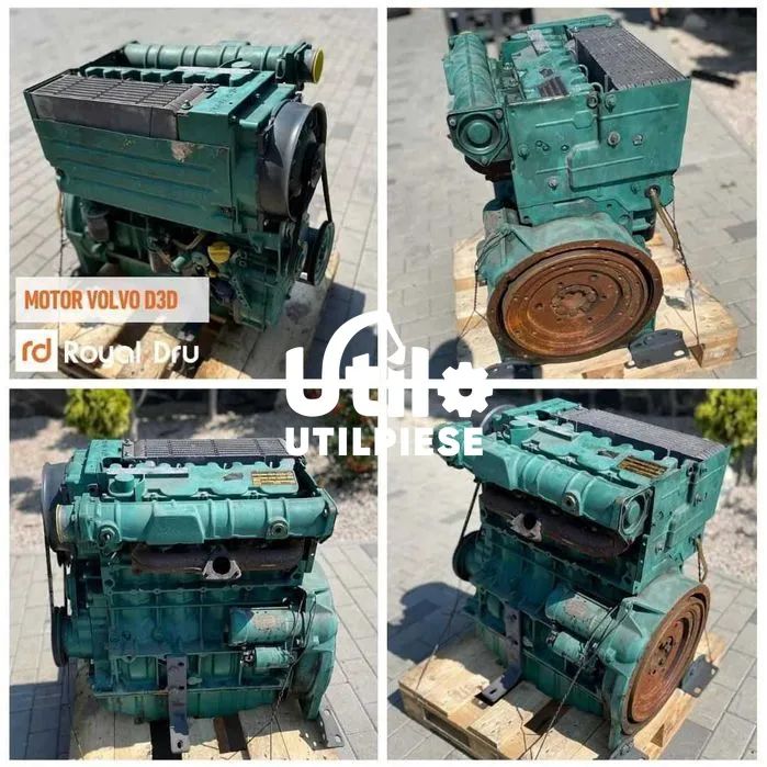 motor volvo d3d tad520 tad530 tad531 tad532 tad550 + piese volvo