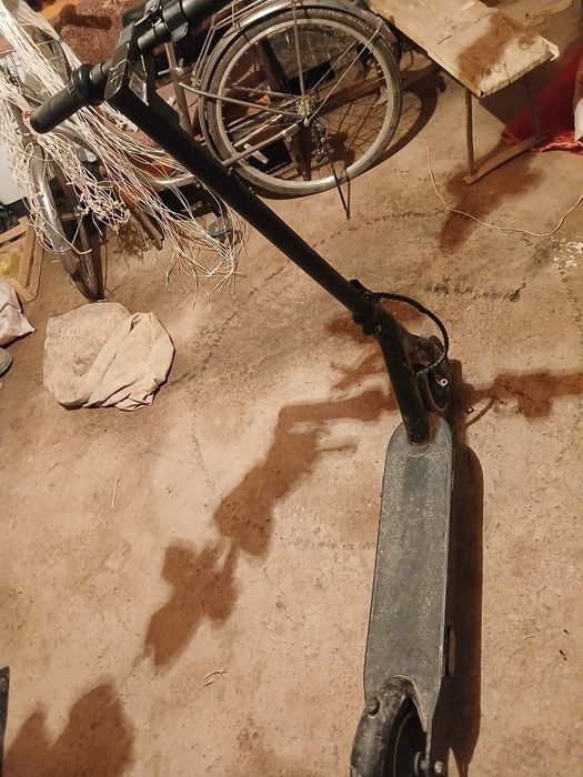 Электро сомакат на ходу