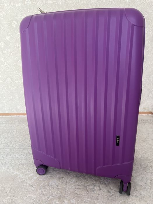 Чемодан LGO L+ фиолетовый