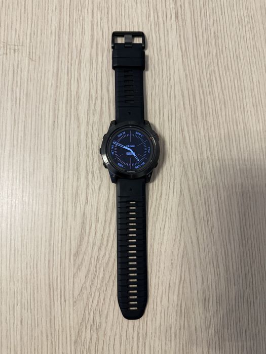 Ceas Garmin Fenix 7X Pro 51mm Solar Glass Slate Grey