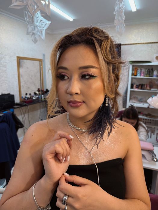 Макияж + прическа