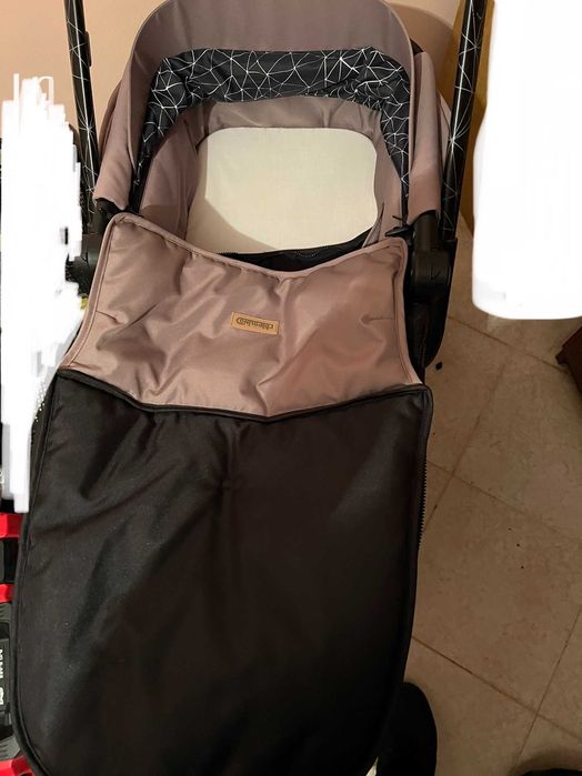 CHIPOLINO Комбинирана количка 2в1 ФЮЖЪН, ПЕПЕЛ