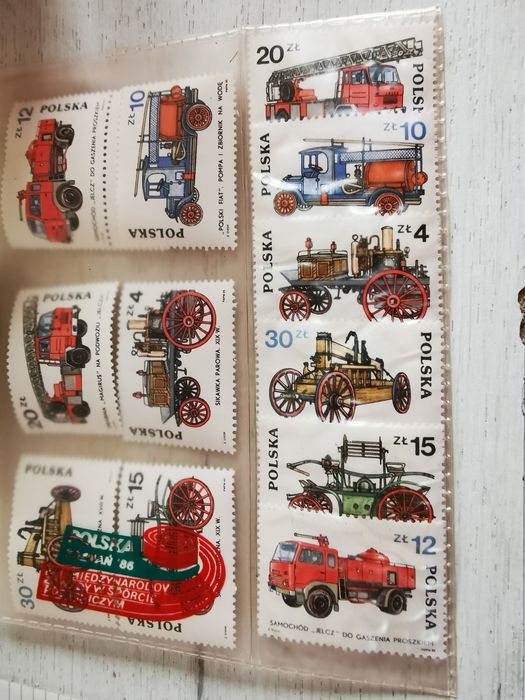 Пощенски марки от Полша 1985