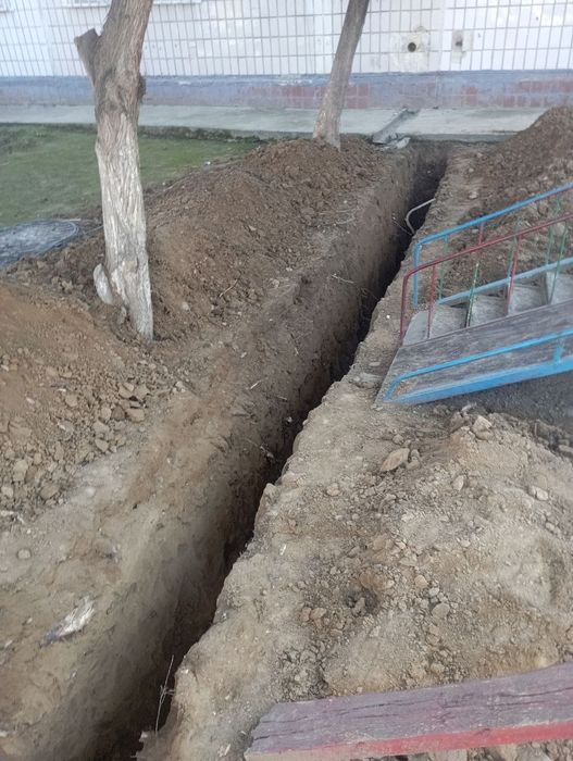 Kanalizatsiya qazish траншайа казиш yama o‘ra hizmati