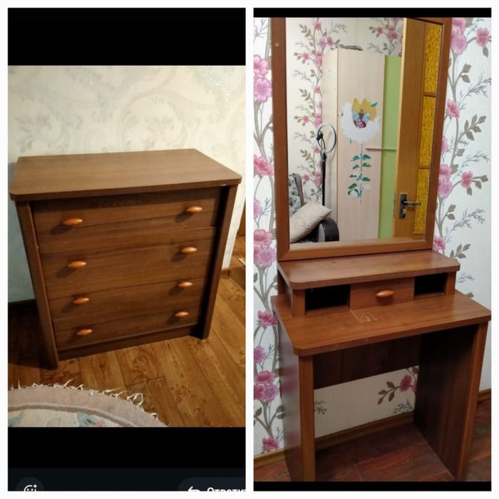 Мебель, диван, кресла, стол сервант комод