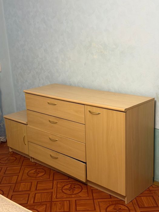 Спальный гарнитур Шатура кровать шкаф тумба комод столик