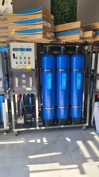 Хар хил турдаги сув фильтрлари бор