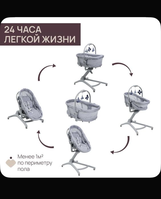 Продам Стульчик-шезлонг Chicco Baby Hug Pro