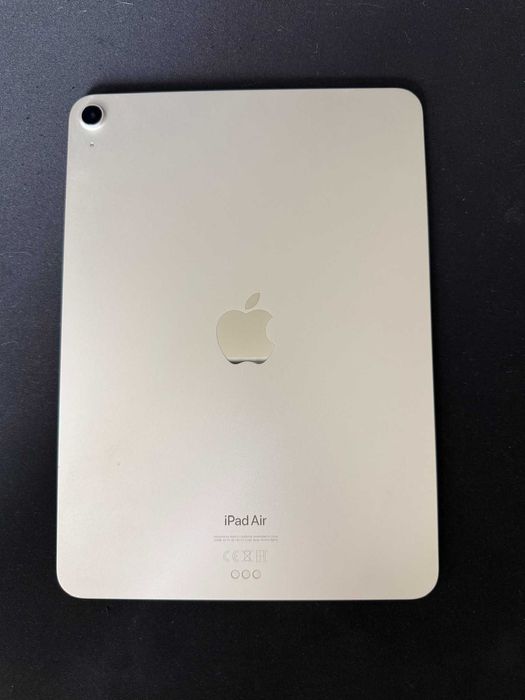 iPad Air 5 (M1, 2022), 64GB Wi-Fi, Starlight + Apple Pencil 2 + accesorii
