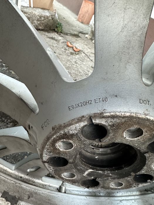 Vând Set Jante Audi 5x112 R20 Originale ( Anvelope Bonus )