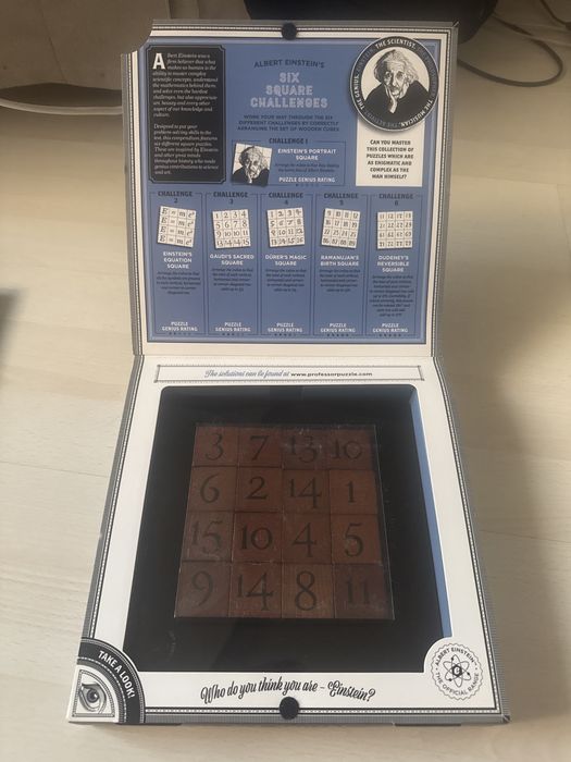 Игра Professor Puzzle: Einstein's Six Square Challenges