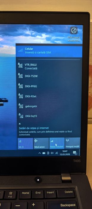 Lenovo ThinkPad T495_Ryzen 5 Pro_16GB_256GB SSD EVO_cu SIM 4G_