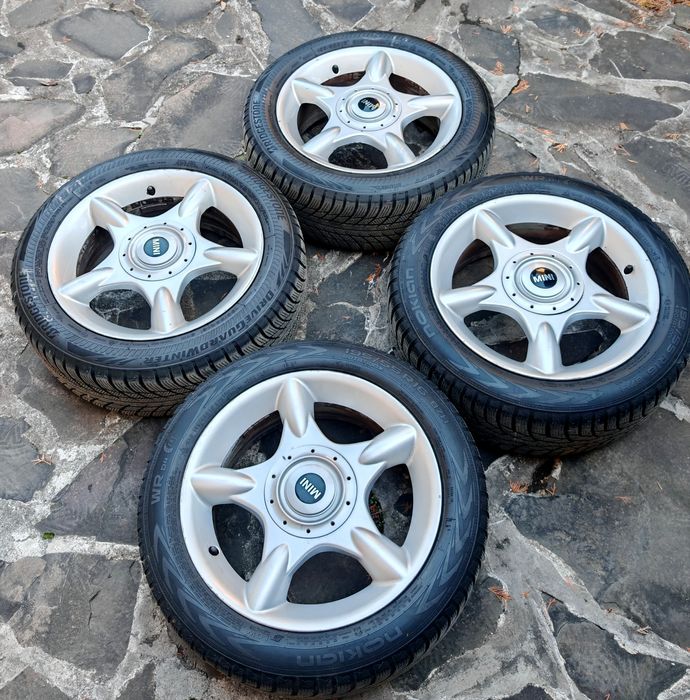Jante Mini 16 4x100 originale cu anvelope