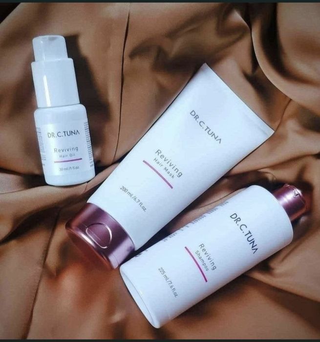 Set sampon, masca si ulei  cu usturoi si capixyl