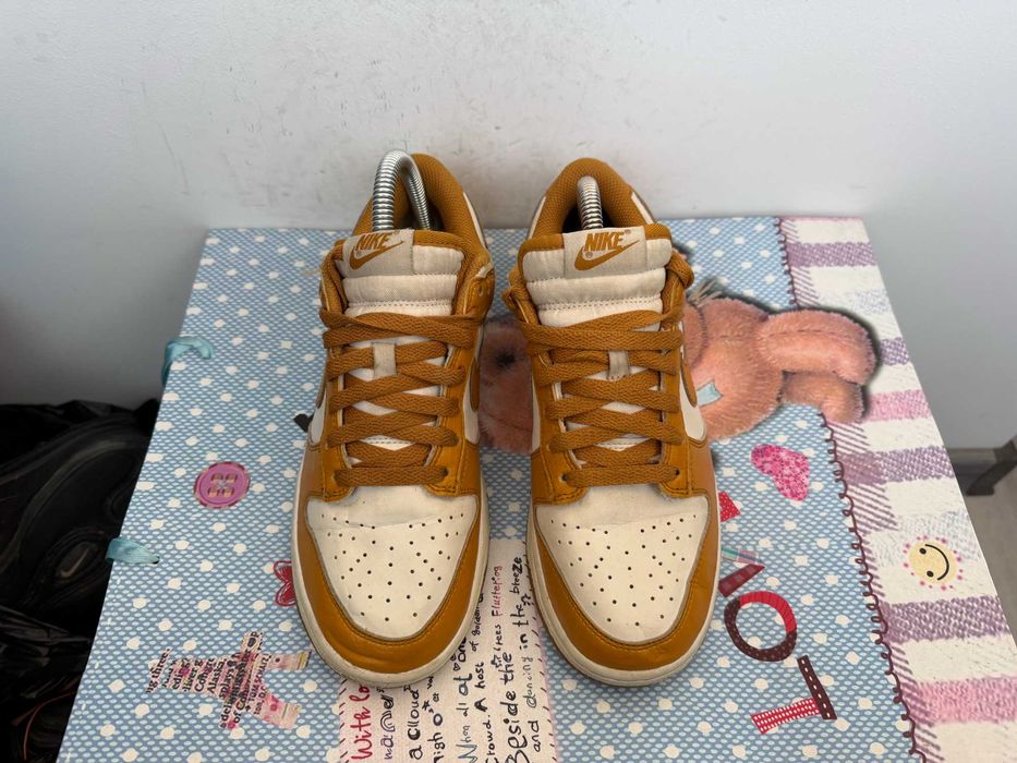Nike Dunk Low Next Nature Phantom Gold''оригинални маратонки 38 номер