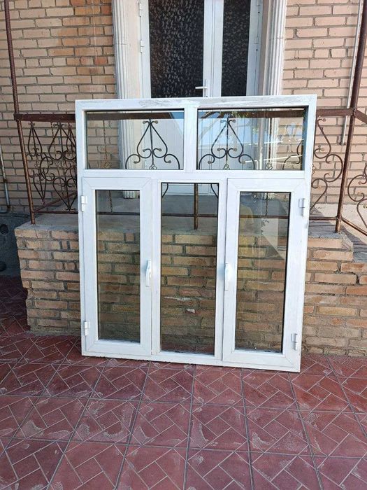 Продаётся  Окна Акфа алюмин размер 170*150 в хорошем состоянии