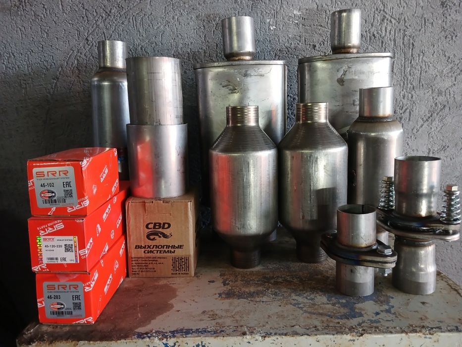 Катализатор, резонатор, пламягасител,глушительь