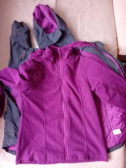 Зимно яке със сваляща се подплата