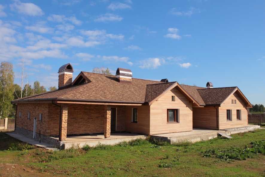 Крыша Гибкая черепица ТЕХНОНИКОЛЬ кровля