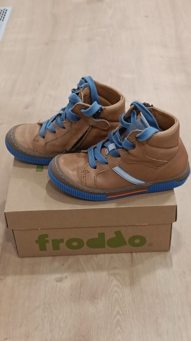 Ghete piele băieți Froddo Strike Lace-up Nr 30